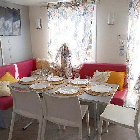 Mobil Home-Les Lins Bleus Biville-sur-Mer Exteriör bild