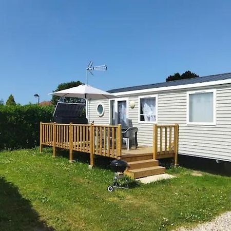 Mobil Home-Les Lins Bleus Biville-sur-Mer Exteriör bild