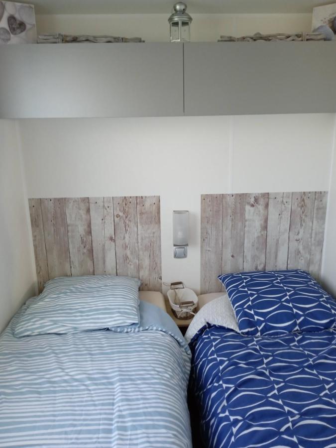 Mobil Home-Les Lins Bleus Biville-sur-Mer Exteriör bild