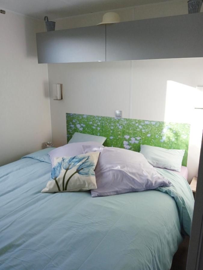 Mobil Home-Les Lins Bleus Biville-sur-Mer Exteriör bild